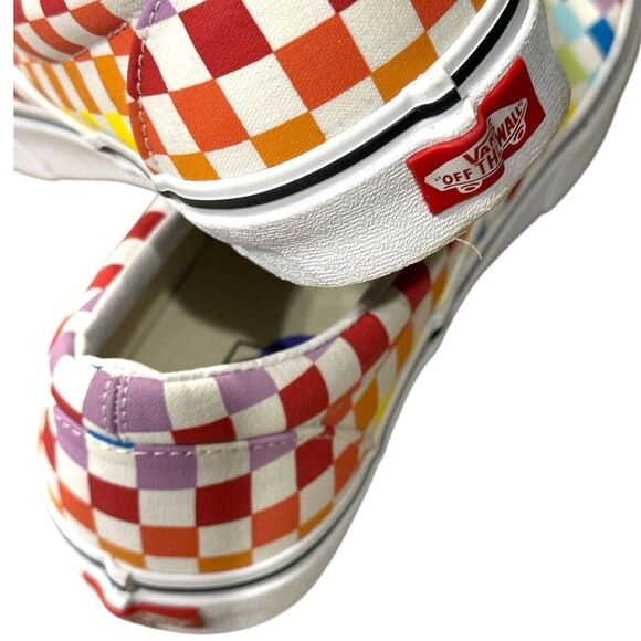 Vans Multicolor Checkerboard Flats - Picture 4 of 8
